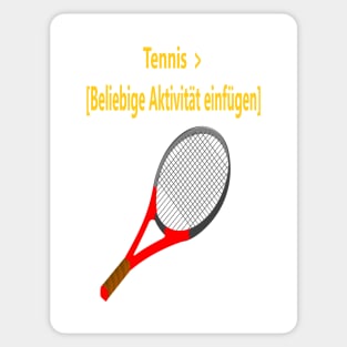 Tennis > beliebige Aktivität Sticker